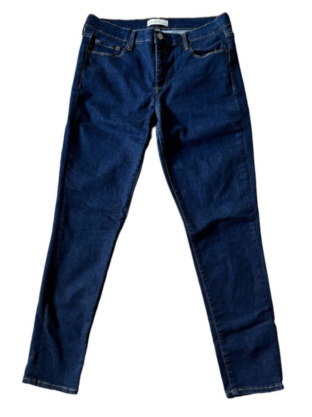 GAP Women's True Skinny Sculpt Stretch Jeans - Dark Blue Size 12